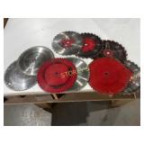 (9) 10" Saw Blades