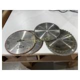 (5) 12" Saw Blades