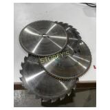 (4) 12" Saw Blades