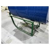Green Rolling Drum Stand ~20 x 31 x 19