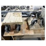 Pair of Dollies - 14 x 16 - 6' WHeels