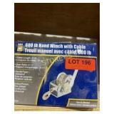 600Lb Winch w/ Cable