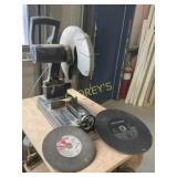 MasterCraft 14" Cut Off Saw w/ Spare Blades