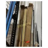 (6) Brass Bars (4) ~8'