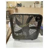 ~20" Black Square Fan