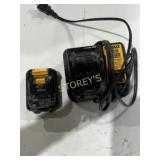 Dewalt 12V/20V Battery Charger w/ 2 Batteries