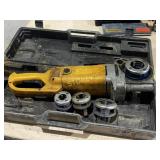 Electric Pipe Threader w/ Dyes & Case