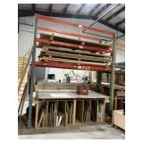 1 Section Pallet Racking ~9'x36'x11'