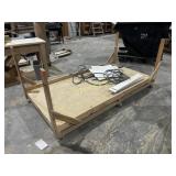 Lrg. Wood Rolling Dolly ~96x48x9