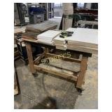 Wood Rolling Work Bench ~48x30x35