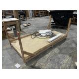 Lrg. Wood Rolling Dolly ~96x48x9