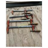 4 Bar Clamps - 16'