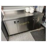 All S/S 4 DR Work Cabinet ~64x24