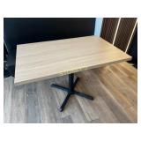 Single Pedestal Dinning Table 30x48