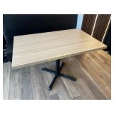 Single Pedestal Dinning Table 30x48