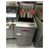 Ikon 35lbs Gas Deep Fryer on wheels
