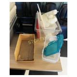 Asst. Squeeze Bottles, Plastic Containers etc