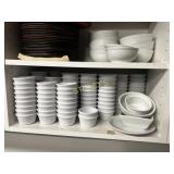 White Bowls and Ramekins  etc.