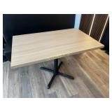 Single Pedestal Dinning Table 30x48