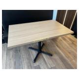 Single Pedestal Dinning Table 30x48