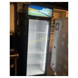 Alaska Line Single DR Glass Fridge on Wheels