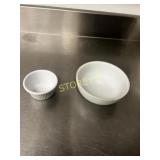 White Bowls and Ramekins  etc.