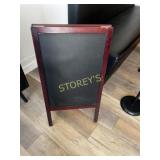 Sandwich Chalk Board 18x34