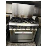 Ikon 6 Burner Gas Range