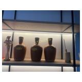 Asst. Pottery Jugs, Candle, Baskets, etc.