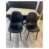 Brown Padded Dining Chair