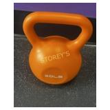 Orange 20lb Kettle Bell