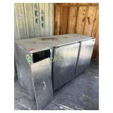 6' Foster 2dr S/S Beer Fridge - older