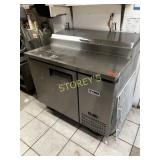 Chef 44' Refrigerated Pizza Prep Table on