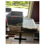 ~7 Dishtotes & Lids