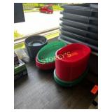 Qty of Asst Plastic Serving Baskets