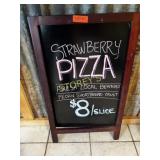 Hanging Menu Sign ~20 x 35