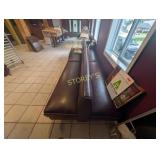 2 Dbl Sided Booth Seating Benches ~65"
