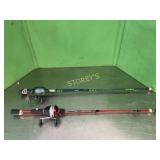 2 fishing poles