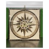 Mosaic Star burst tile ~36x36
