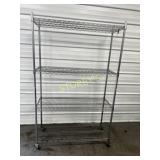 4 Tier Metro Rack on Wheels- Sizie Coming