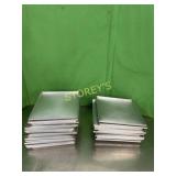 ~35 square pizza pans - 12"