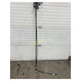3 Lighting 3 Head Poles ~75"