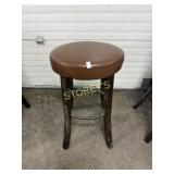 Oval Cushioned Bar Stool - 30' High