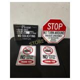 4 Asst Signs