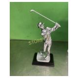 3 Golfer Figurines