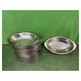 ~40 S/S Serving Bowls ~9x5x1.5
