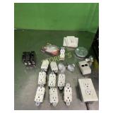 Asst Electrical; Plugs, Lamps, etc.