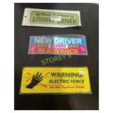 3 New Door Signs