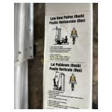 Stealth low row pulley & LAT pull down machine