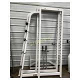 White squat rack